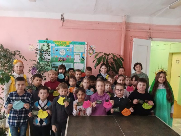 Торжественное открытие Клуба Юных Натуралистов.